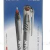 Pensan My-Tech 2240 Ballpoint Pen,Set of 12 Pieces 0.7 mm - red