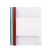 Waterproof Pull The Pole Clip File Folder Plastic Insert Pages Thicken Small 10 pcs