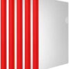 Waterproof Pull The Pole Clip File Folder Plastic Insert Pages Thicken large 10 pcs