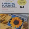 Bright Office 8564 A4 Lamination Pouch Film, 125 Mic. - Pack Of 100