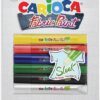 CARIOCA FABRIC PAINT tubes 6 color sleek