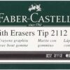 Faber Castell 2B Pencil With Eraser Pencil - Black
