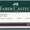 Faber castell B  blacklead wooden pencil set of 12 black