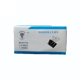Binder Clips Black Set 12pcs 41 mm