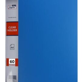 Display Book, 60 Pockets, A4 blue