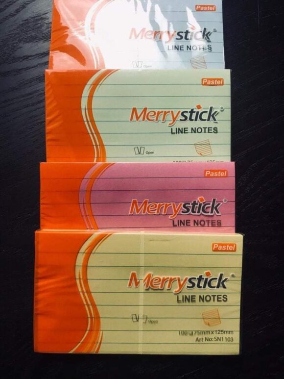 Merry Stick Sn1101 Sticky Note 100 Sheets -3X5