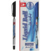 Roto liquid ball ballpoint pen, 0.7 mm, Black - pack of 12 front