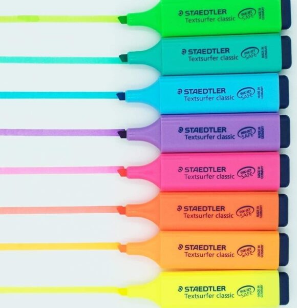 ⁦STAEDTLER TEXTSURFER CLASSIC 364 HIGHLIGHTER - GREEN⁩ - الصورة ⁦2⁩
