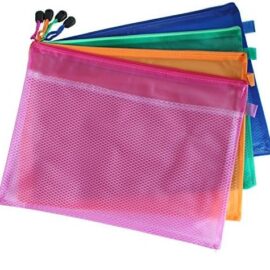 Soft Zipper File Bag size- B4