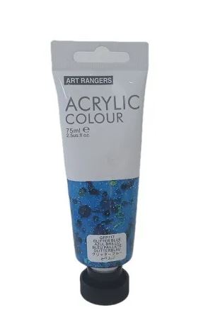 Acrylic Paint GlitterGreen Colour-75 ml tube