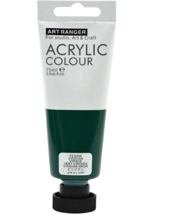 Acrylic Paint Yellow Ochre Colour-75 ml tube