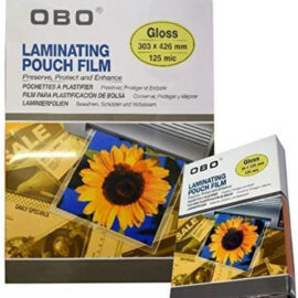 Bright Office 8564 A3 Lamination Pouch Film, 125 Mic. - Pack Of 100