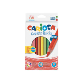 CARIOCA JUMBO PENCIL COLORS pack of 12