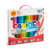 Carioca jumbo superwashable colouring markers pack of 40