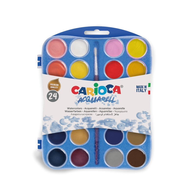 CARIOCA WATERCOLORS pack of 24