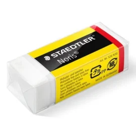 EraserSingleyellow product, size 43 x 19 x 13 mm