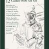 Faber Castell 9000 Graphite Pencils Different Shades Pack Of 12 Pencils
