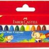 Faber Castell Wax Crayons  Pack Of 12
