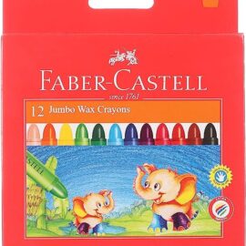 Faber-Castell Jambo Wax Crayons - 12 Pieces
