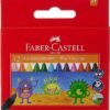 Faber-Castell Bullet Wax Crayons PACK OF 12