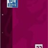 OXFORD School Worksheet Pad DIN A4 Squared Purple