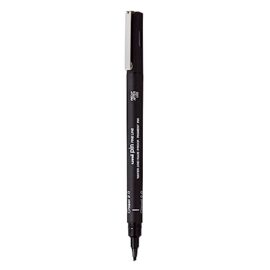 uni-Ball PIN CS2-200 Chisel 2.0 mm Fine Line Markers, Black, Pack of 1