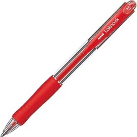 Uniball Laknock SN100 Ballpoint Pen - 0.7 mm. - Red